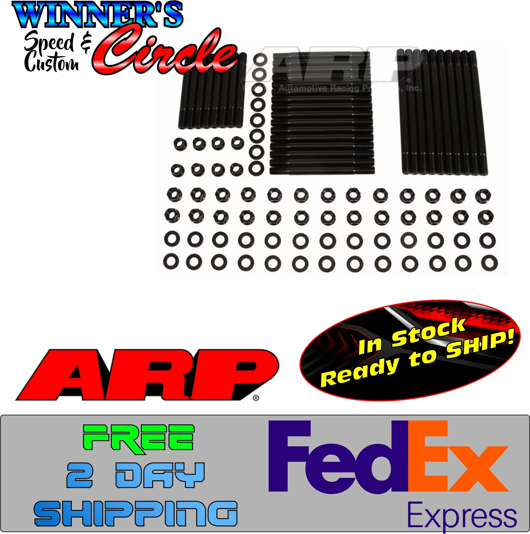 ARP 145-4005 Mopar Head Stud Kit 6pt