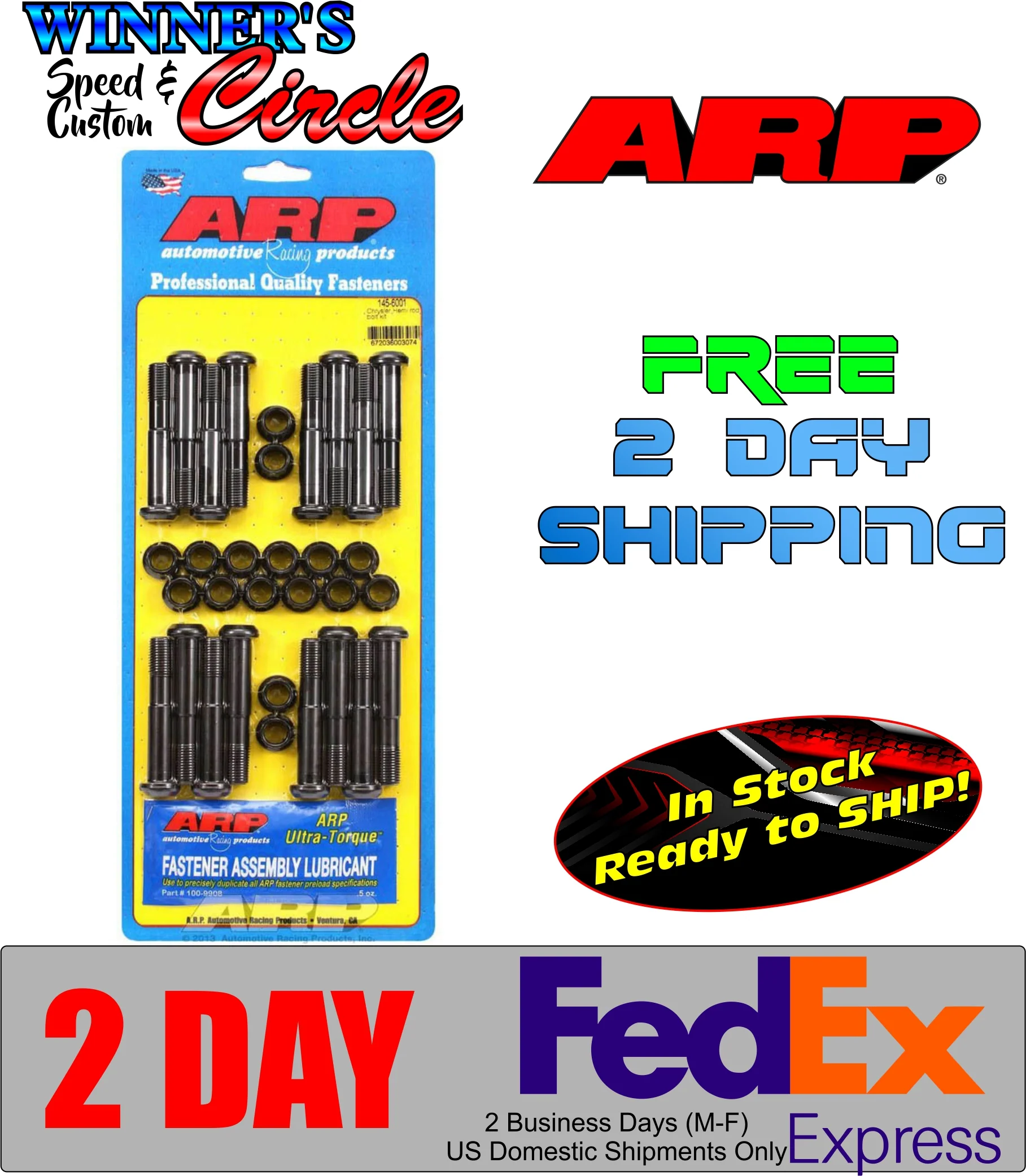 ARP 145-6001 Mopar Rod Bolt Kit