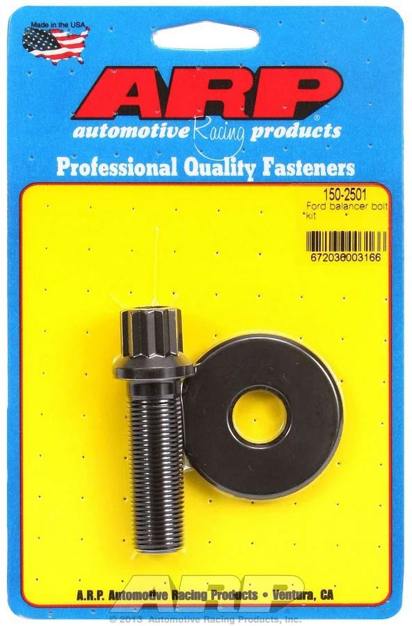 ARP 150-2501 Ford Balancer Bolt Kit 12 Point