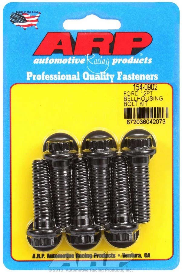 ARP 154-0902 Bellhousing Bolt Kit for Ford
