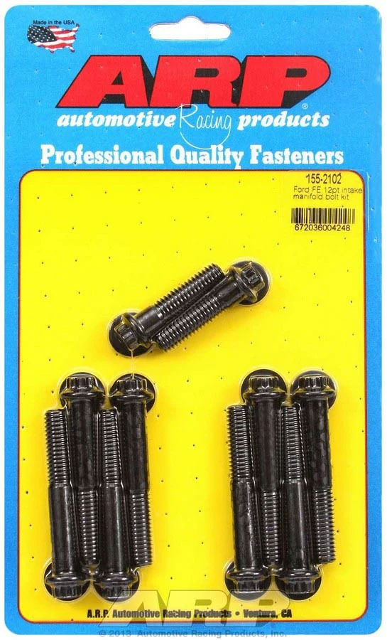 ARP 155-2102 BBF Intake Manifold 12 Point Bolt Kit