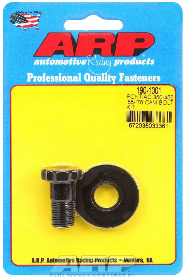 ARP 190-1001 Cam Bolt Kit, Pontiac 350-455