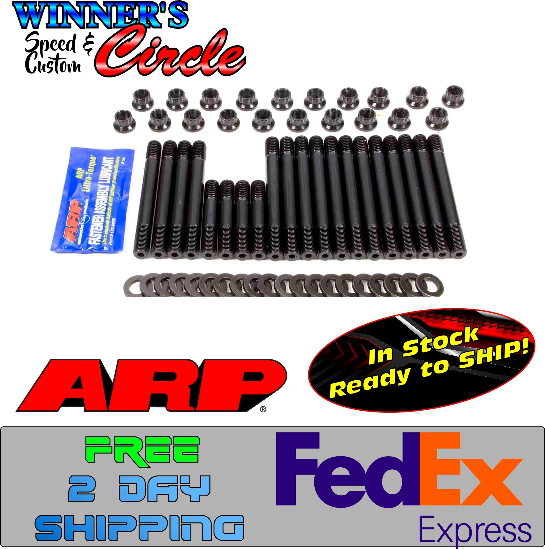 ARP 190-4305 Pontiac Head Stud Kit 12pt.