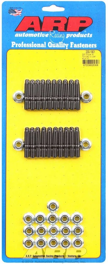 ARP 200-1901 Mopar/Pontiac Oil Pan Stud Kit
