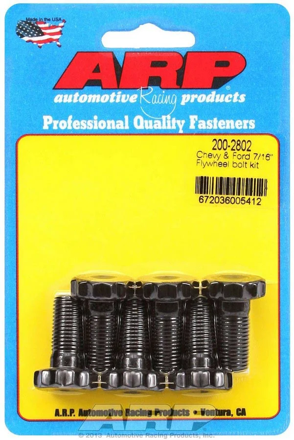 ARP 200-2802 Flywheel Bolt Kit for Chevy/Ford