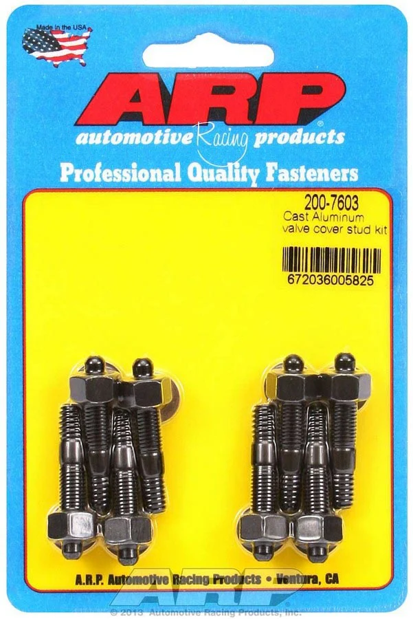 ARP 200-7603 Valve Cover Stud Kit Hex Head