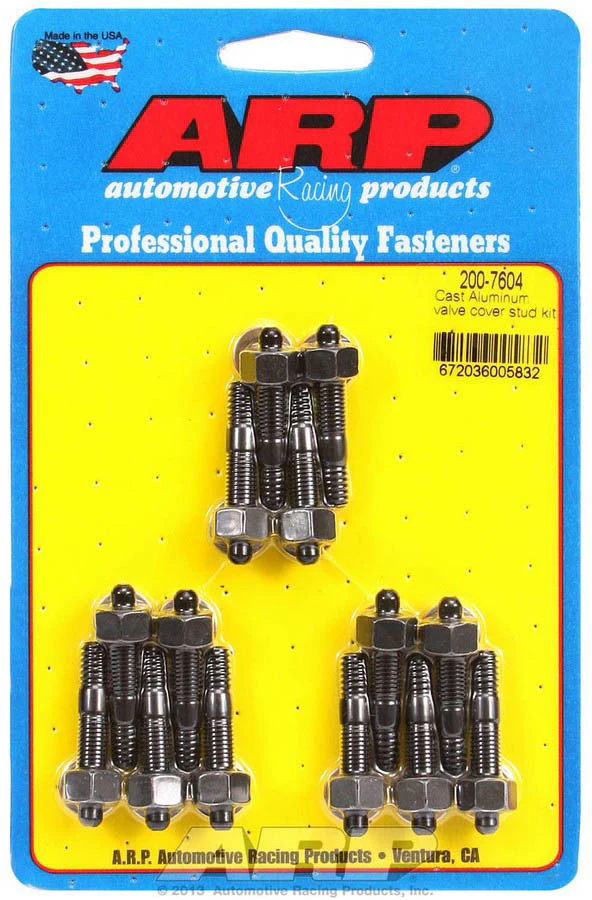 ARP 200-7604 Valve Cover Stud Kit Hex Head