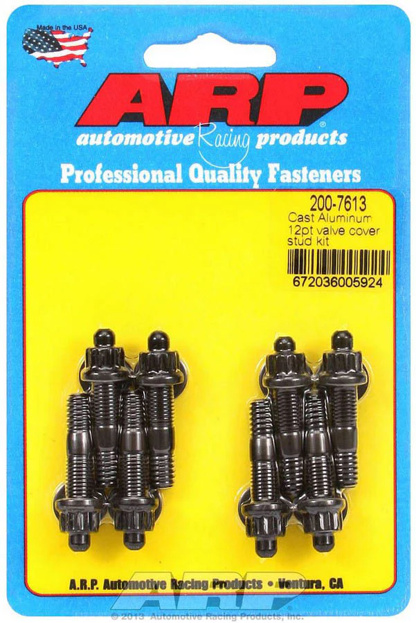ARP 200-7613 Valve Cover Stud Kit 12 Pt
