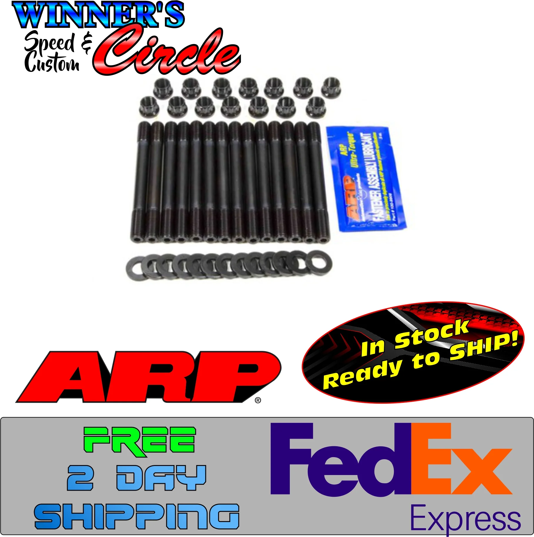 ARP 202-4207 Nissan Head Stud Kit 12pt