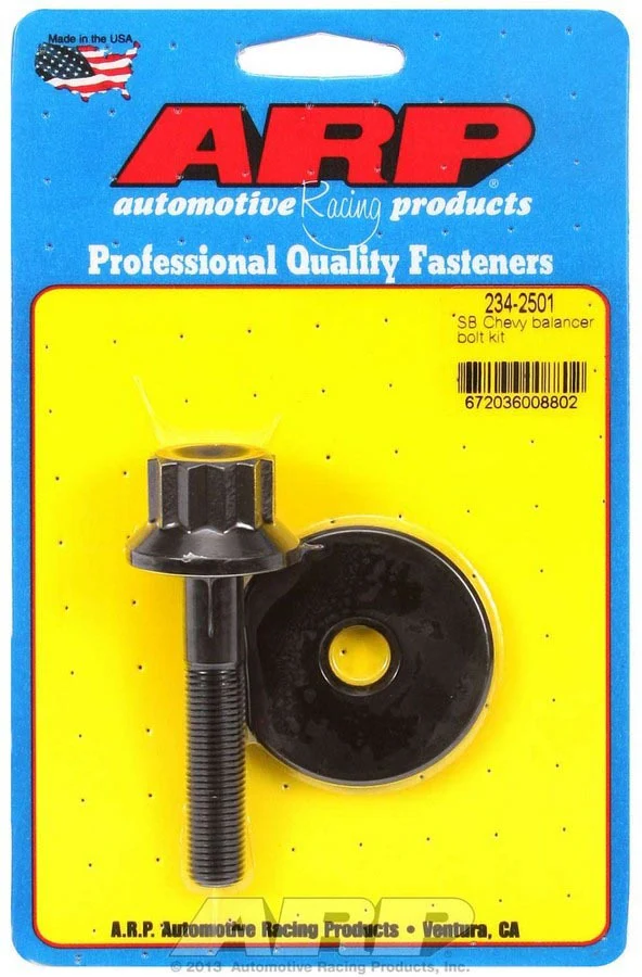 ARP 234-2501 SBC Balancer Bolt Kit 12 Point
