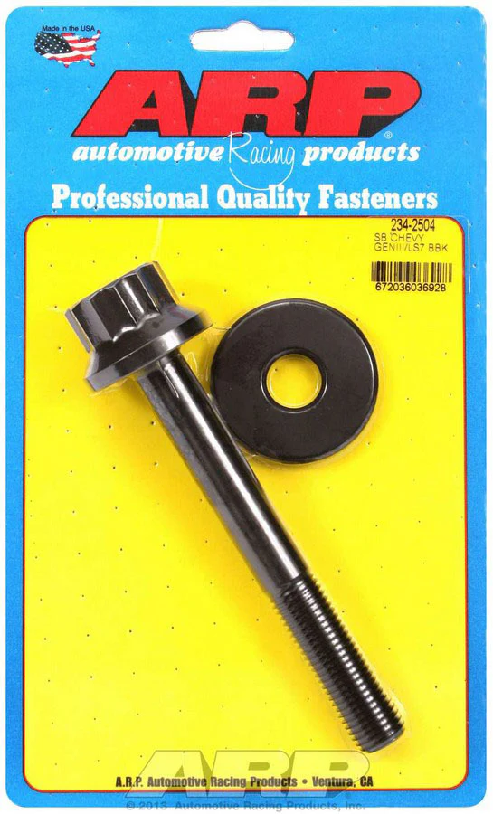 ARP 234-2504 SBC Balancer Bolt Kit 12 point