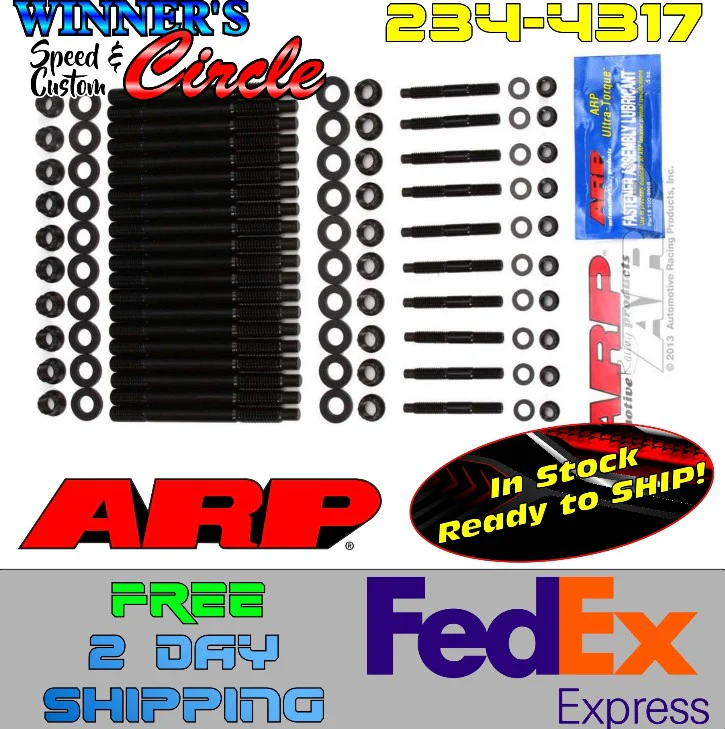 ARP 234-4317 Pro Series Cylinder Head Stud Kit Chevy LS Gen III/IV 2004 and Later