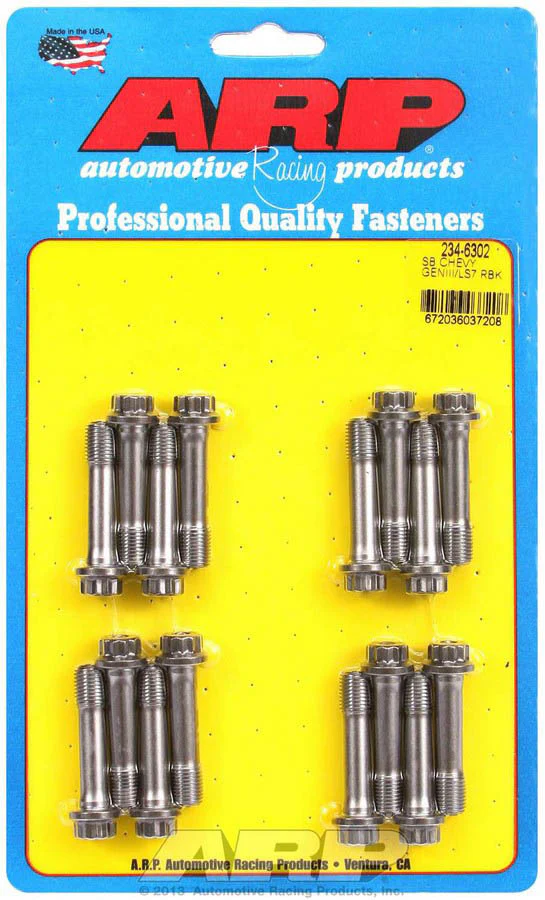 ARP 234-6302 SBC Rod Bolt Kit