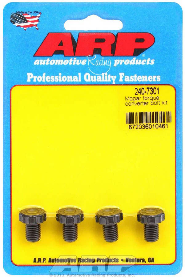 ARP 240-7301 Torque Converter Bolt Kit for Mopar