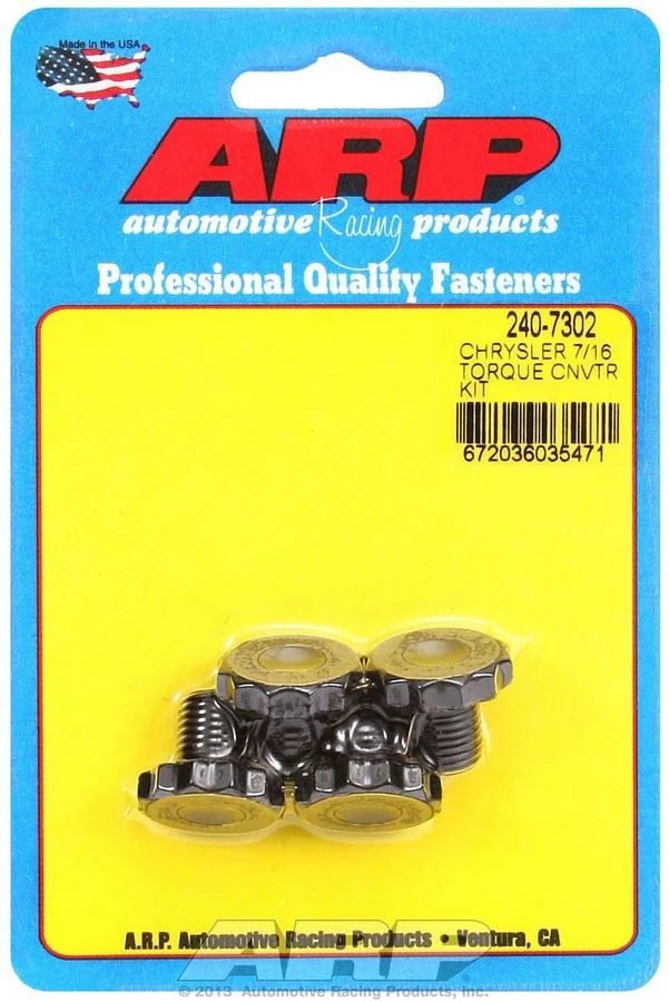 ARP 240-7302 Torque Converter Bolt Kit for Mopar