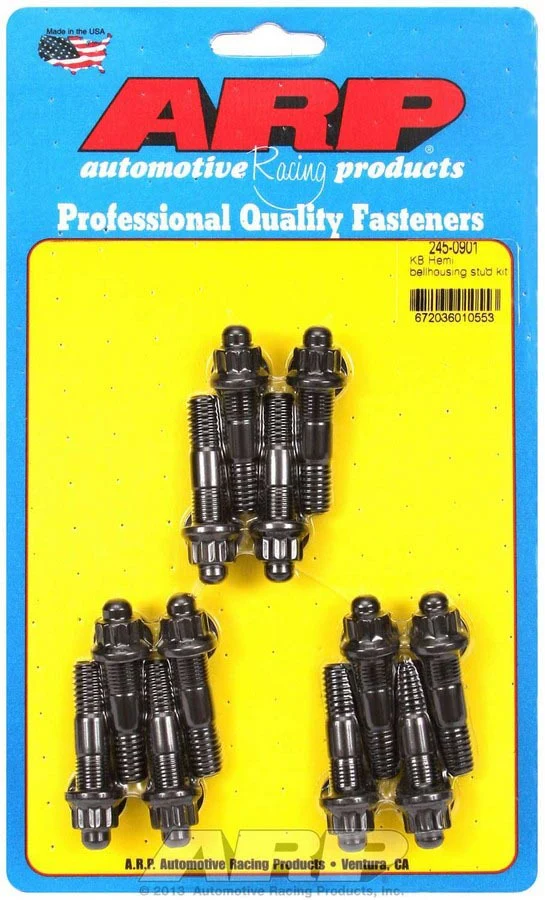 ARP 245-0901 Bellhousing Stud Kit for Top Fuel
