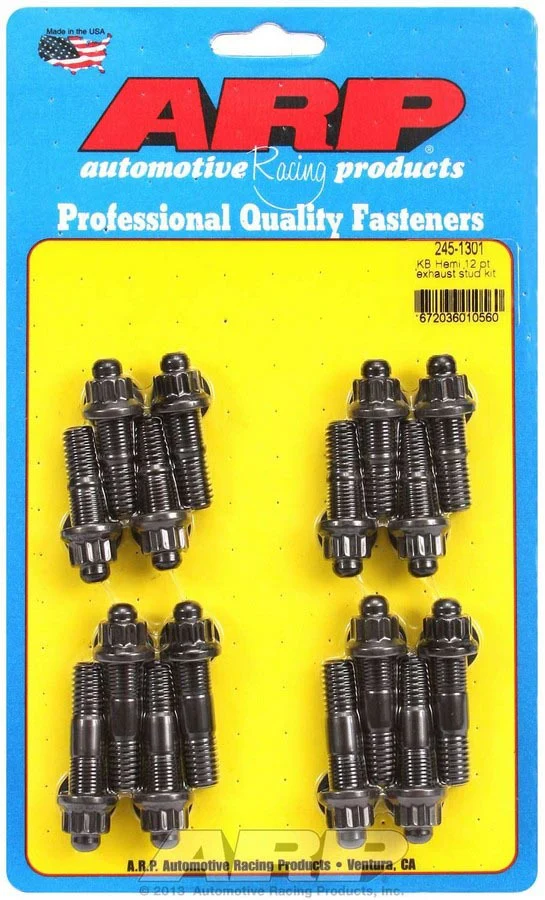 ARP 245-1301 Mopar Header Stud Kit 12 Point 3/8 Stud