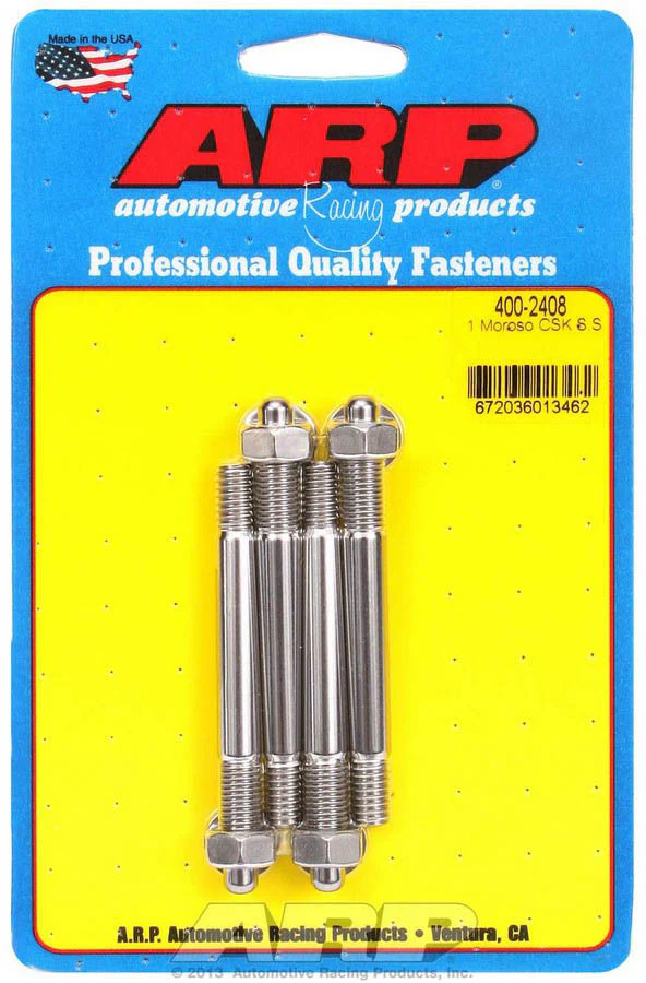 ARP 400-2408 Carburetor Studs 3.2" Length Stainless