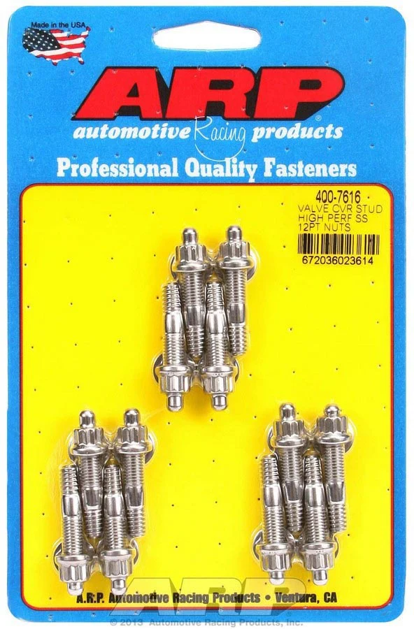 ARP 400-7616 Valve Cover Stud Kit 12pt