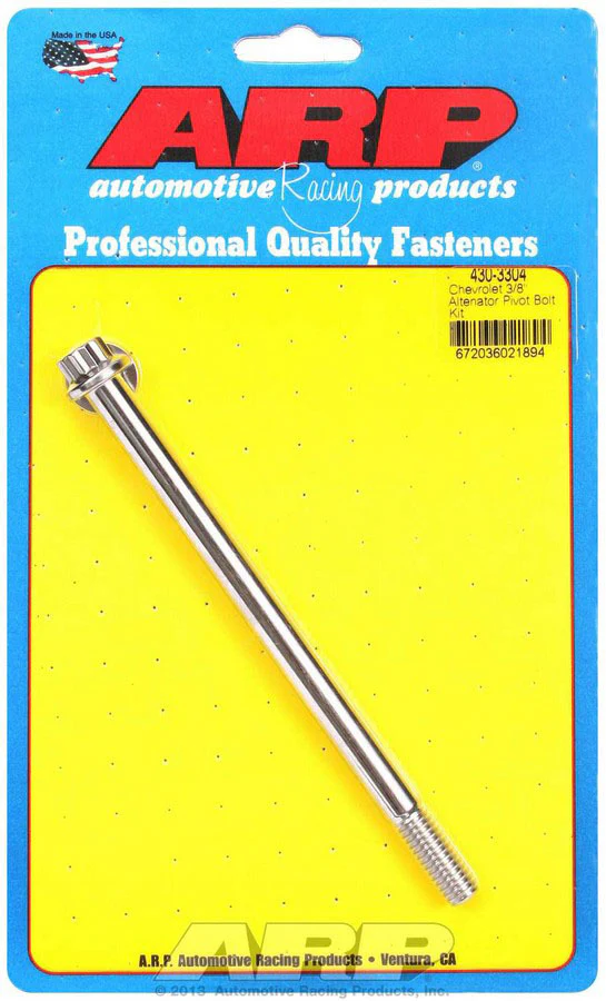 ARP 430-3304 Alternator Pivot Bolt Kit