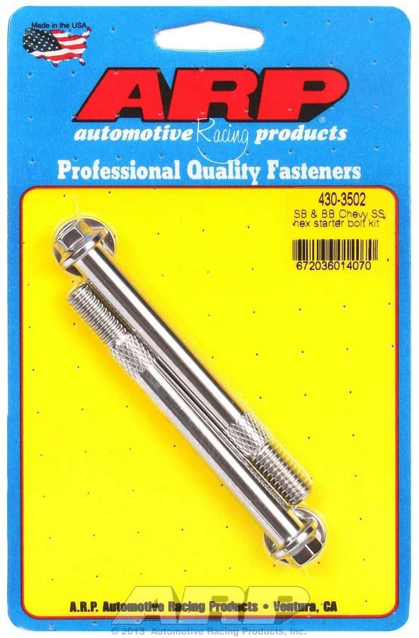 ARP 430-3502 Starter Bolt Kit for Chevy