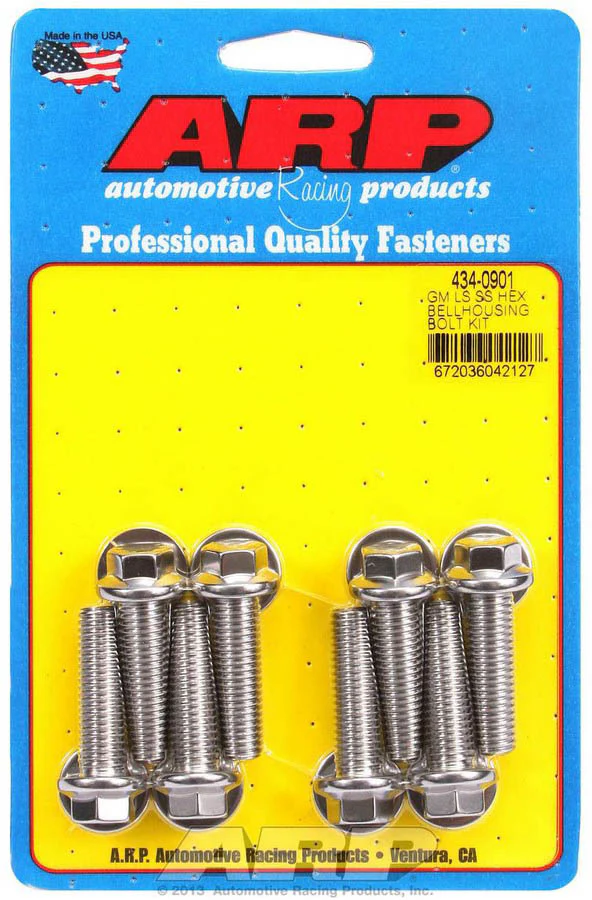 ARP 434-0901 Bellhousing Bolt Kit for Chevy