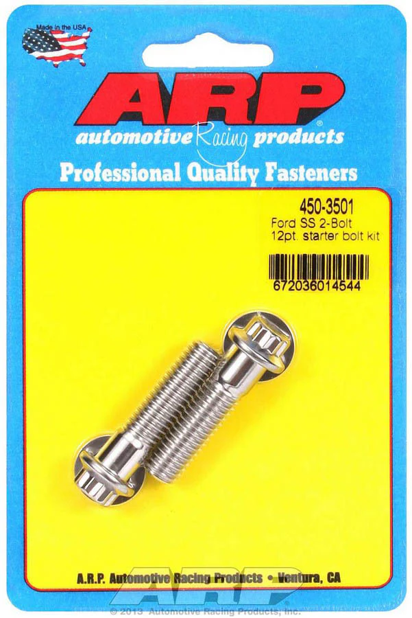 ARP 450-3501 Starter Bolt Kit for Ford