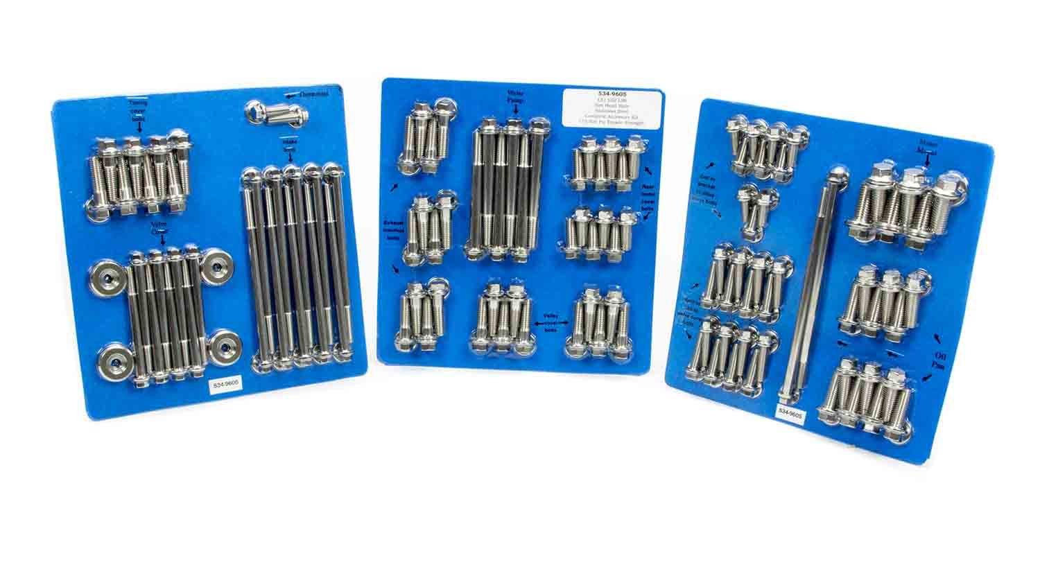ARP 534-9605 LS Engine Fastener Kit Stainless Hex