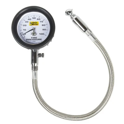 Autometer 2164 Tire Pressure Gauge 0-100 PSI