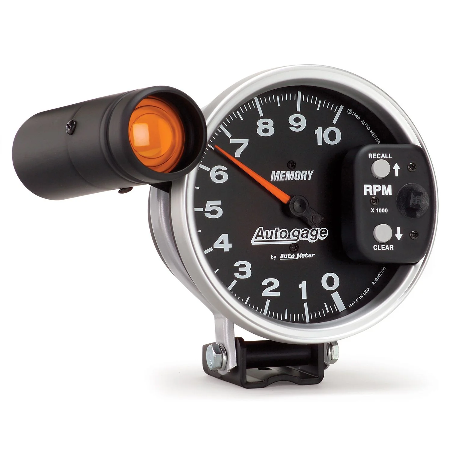 AutoMeter 233906 Autogage 5” Pedestal Memory Tachometer 10,000 RPM - Image 3