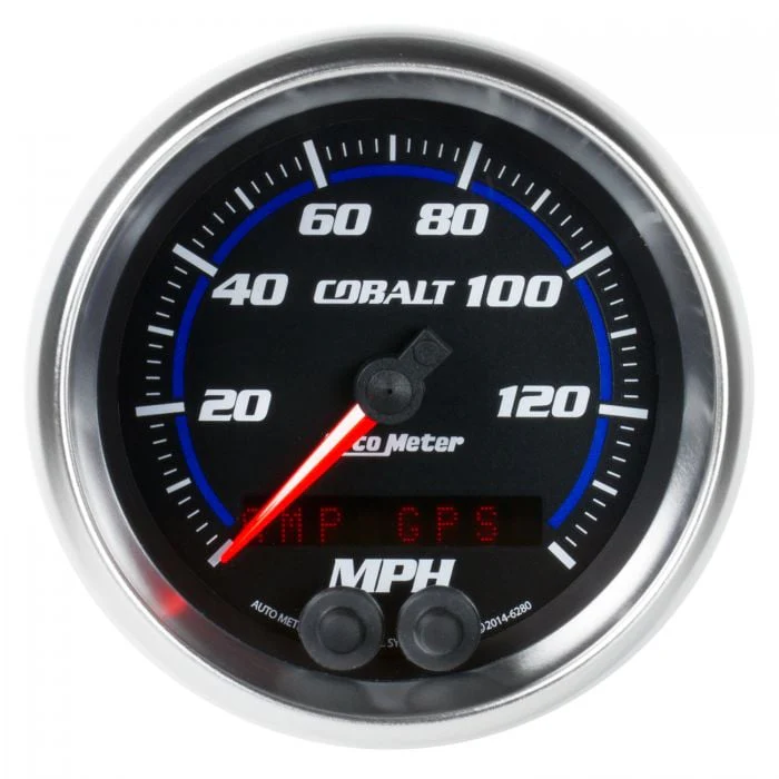 AutoMeter 6280 Cobalt 3-3/8” GPS Speedometer, Digital Stepper