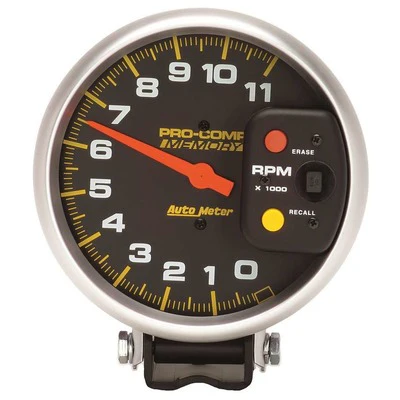 Autometer 6811 Pro-Comp 5” Pedestal Tachometer 11,000 RPM