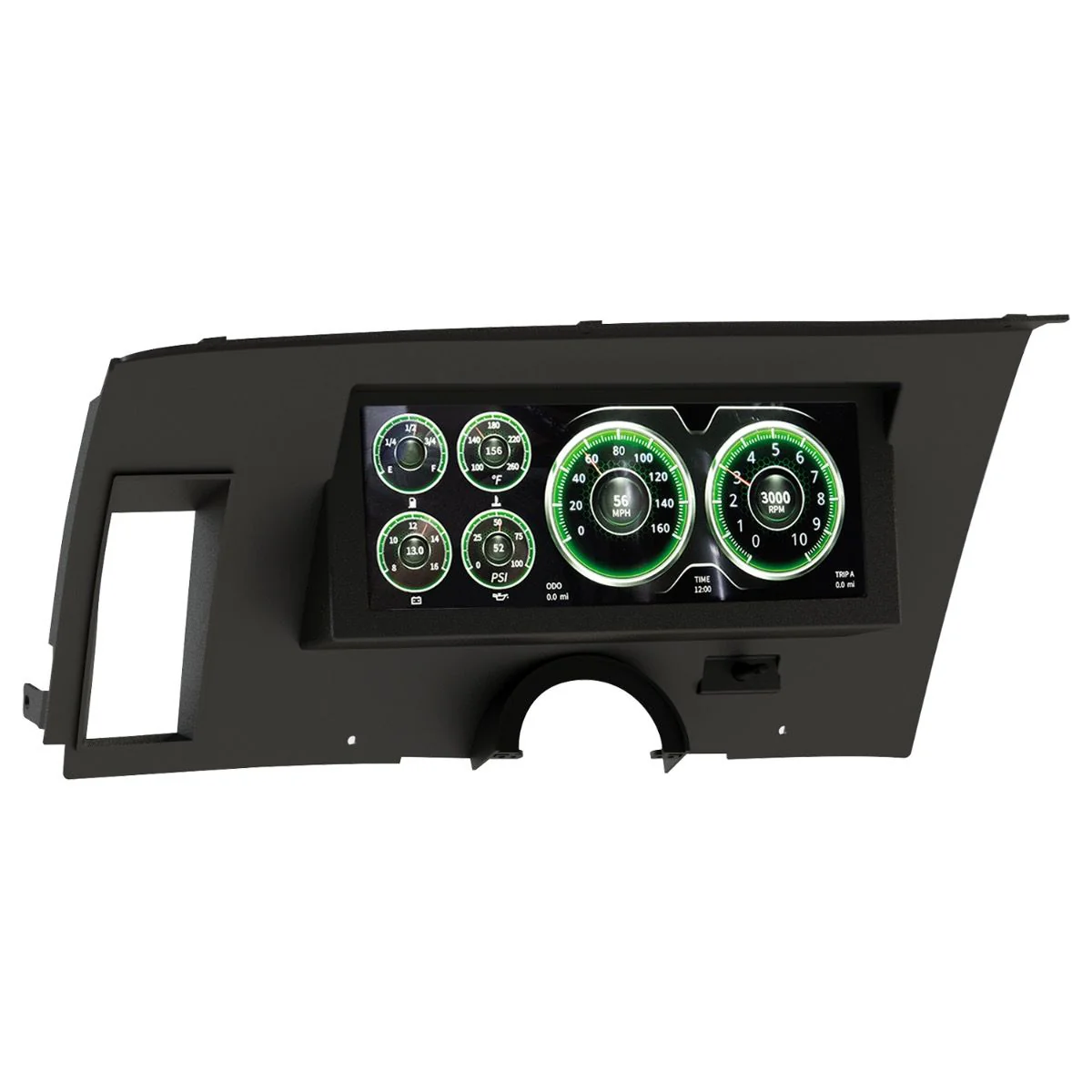 AutoMeter 7012 InVision Direct Fit Digital Dash Kit, 1971-73 Ford Mustang
