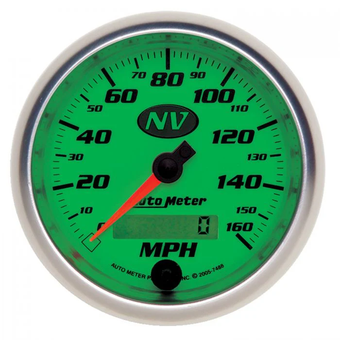 Autometer 7488 NV 3-3/8” Speedometer, Electrical - Image 2