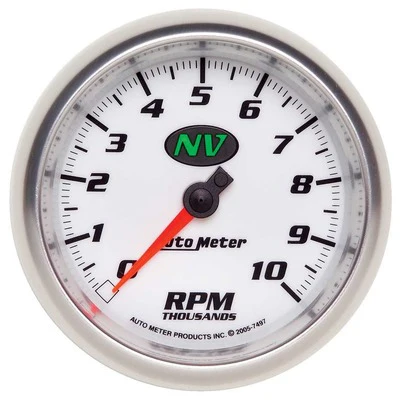 Autometer 7497 NV 3-3/8” In-Dash Tachometer 10,000 RPM