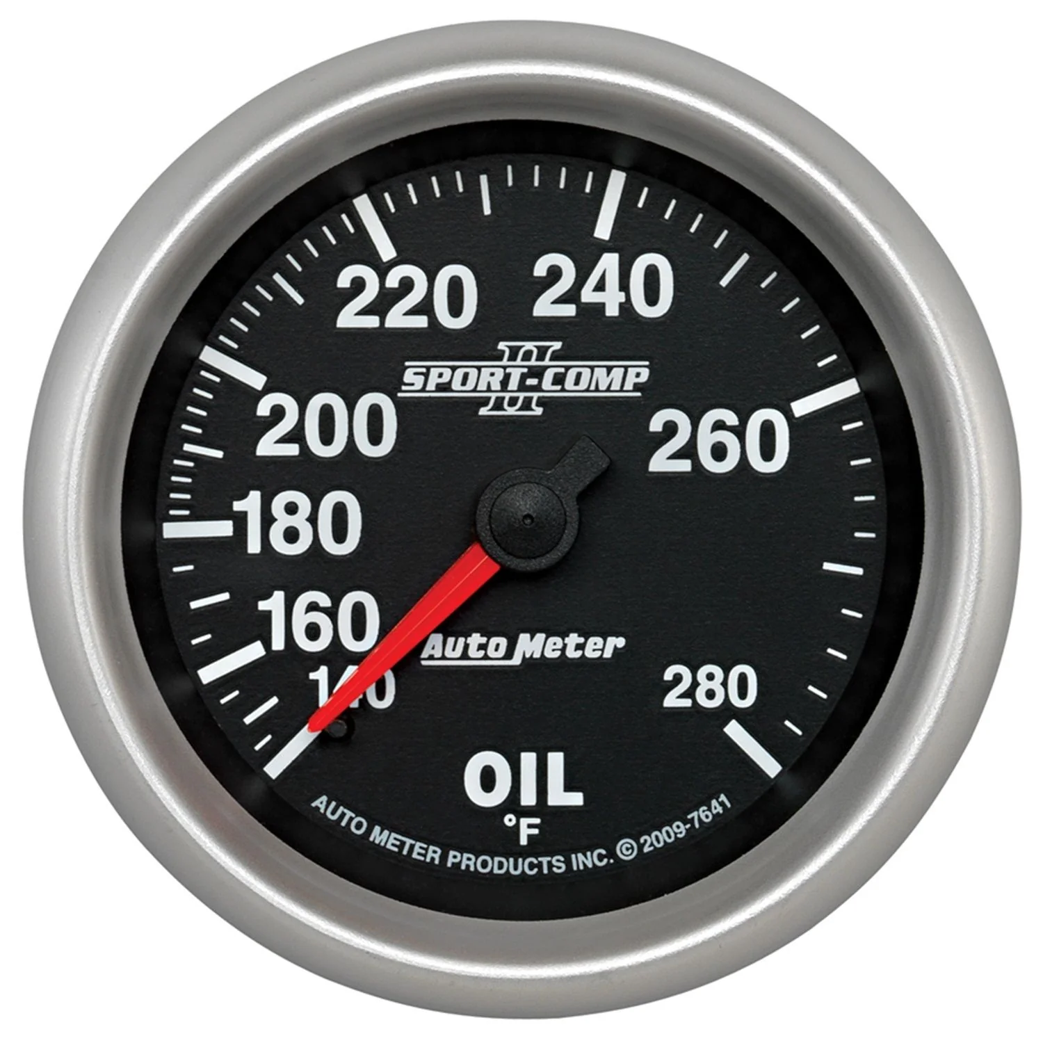 AutoMeter 7641 Sport-Comp II 2-5/8" Oil Temperature Gauge