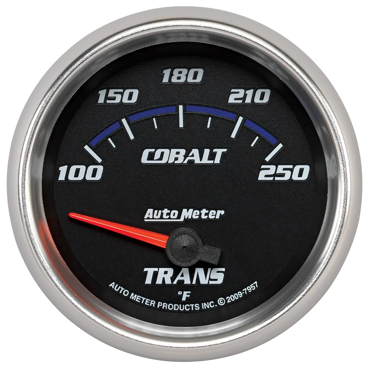 AutoMeter 7957 Cobalt 2-5/8” Transmission Temperature Gauge, Electrical
