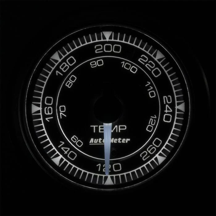 AutoMeter 8154 Chrono 2-1/16” Temperature Gauge, Digital Stepper Motor - Image 2