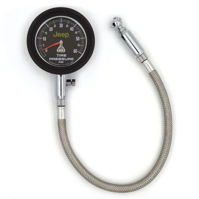 Autometer 880805 Tire Pressure Gauge 0-60 PSI for Jeep