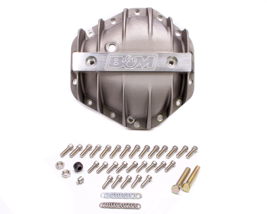 B&M 70501 Rear End Cover Cast Alum Gm 10.5 14-Bolt