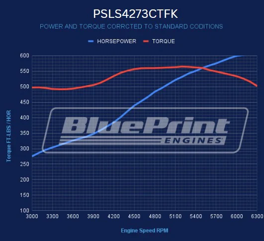 BluePrint Engines PSLS4273CTFK GM LS 427 CID ProSeries 605 HP Fuel Injected Polished Deluxe - Image 4