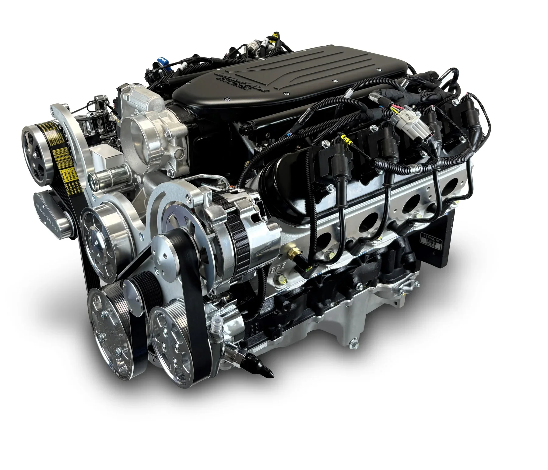BluePrint Engines PSLS4278CTFK GM LS 427 CID ProSeries 585 HP Fuel Injected Polished Deluxe