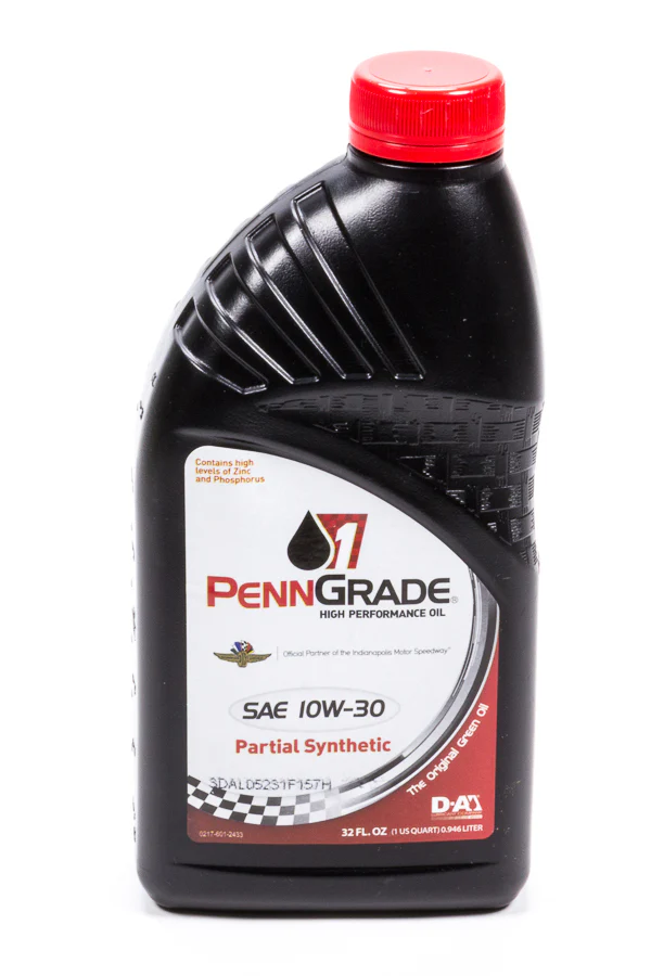 PennGrade 71506 Synthetic Blend High Performance Oil SAE 10W-30 1Qt