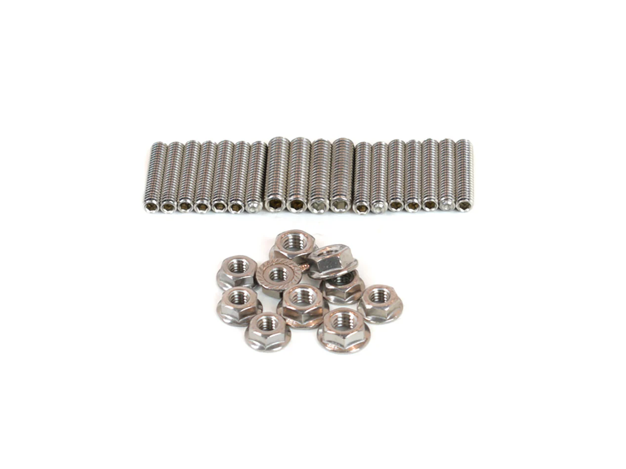 Canton 22-300 Sbc Oil Pan Stud Kit Stainless 6Pt
