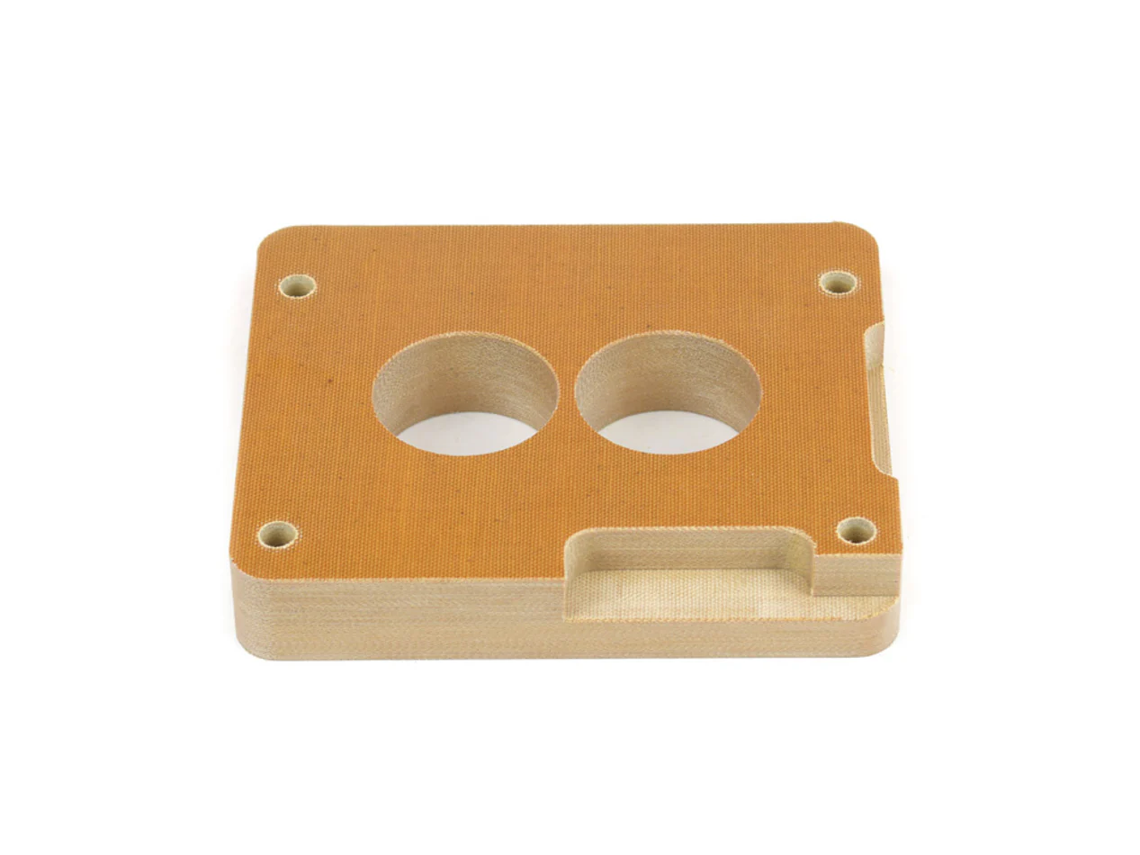 Canton 85-040 Phenolic Adapter 1In Holley 2 Bbl.