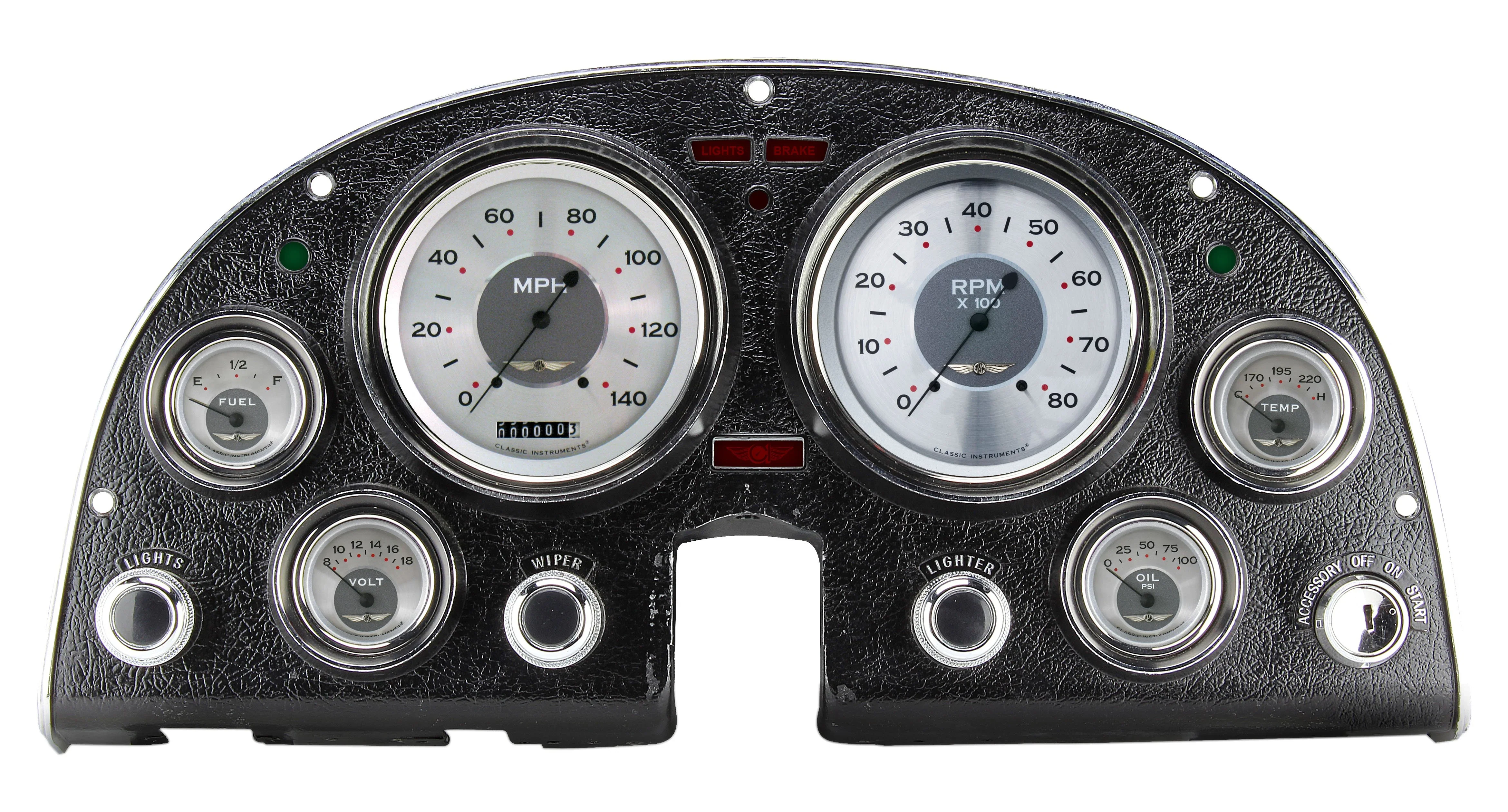Classic Instruments CO63AW 1963-1967 Corvette All American Tradition Gauge Set