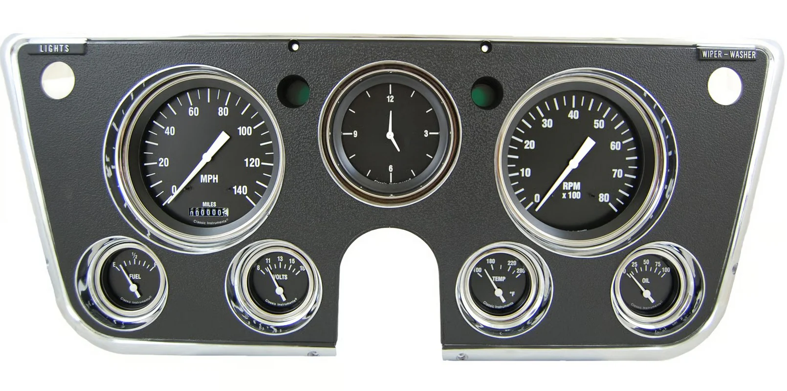 Classic Instruments CT67HR 1967-1972 Chevy Truck Hot Rod Gauge Set