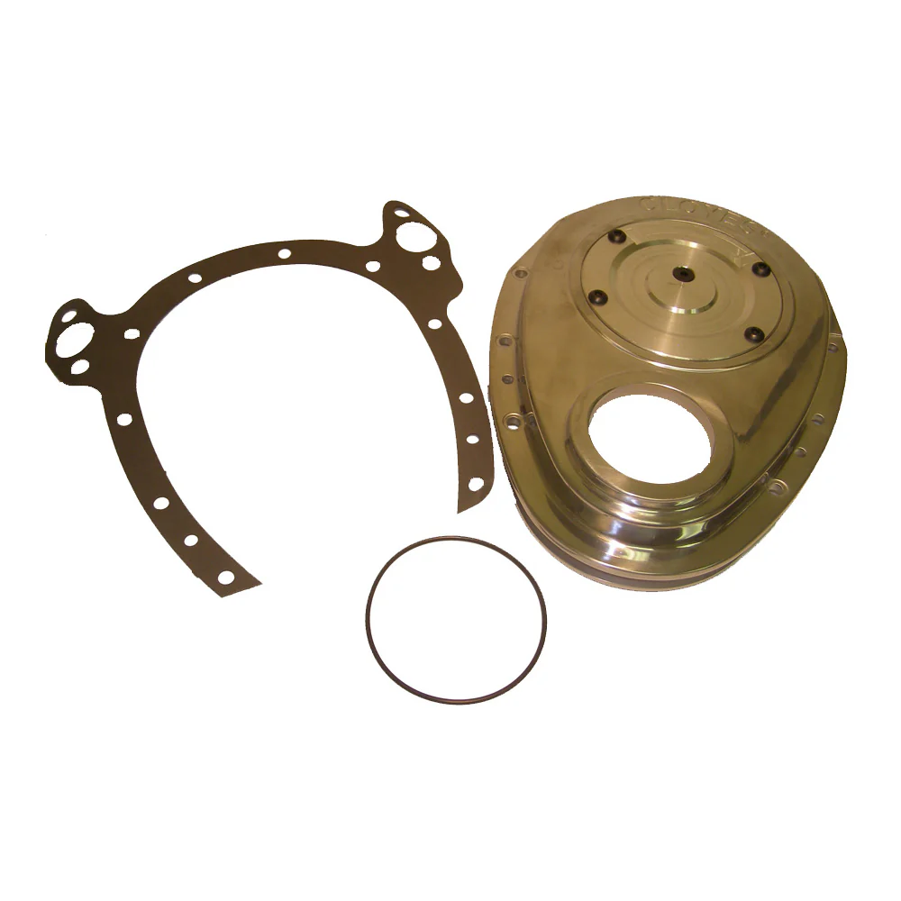 Cloyes 9-226 Aluminum Timing Cover - SBC Rocket Block
