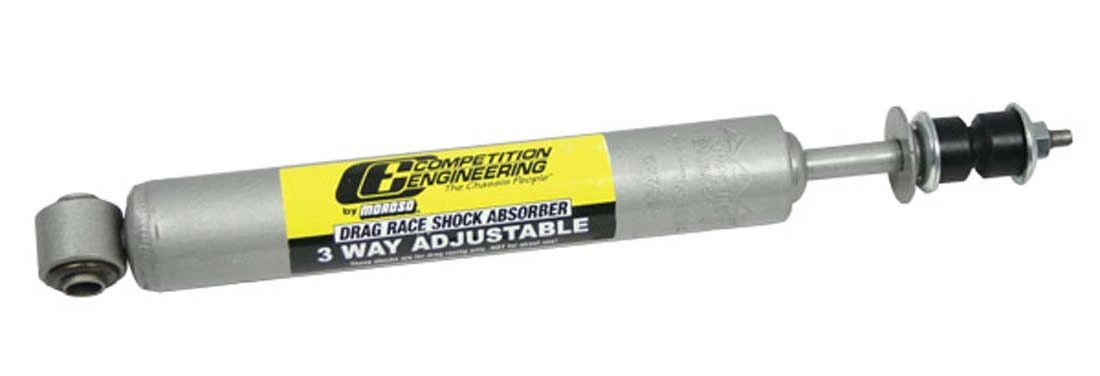 Competition Engineering C2705 3-Way Adjustable Rear Drag Shock 62-67 Chevy II