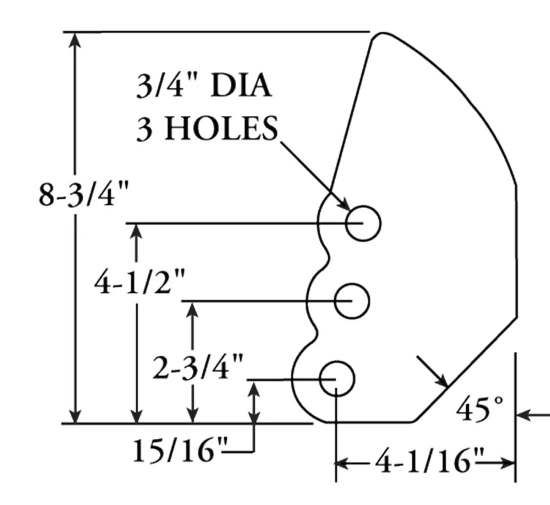 Competition Engineering C3411 Ladder Bar Chassis Bracket - Image 2